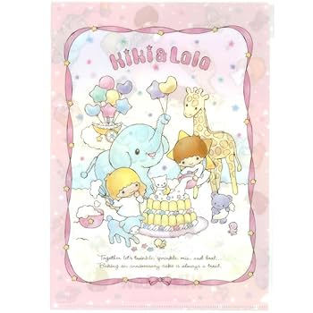 Amazon | リトルツインスターズ A4クリアファイル 50周年 SANRIO